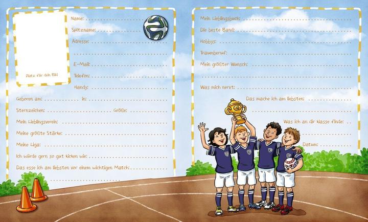 Produktbild Meine Freunde. Motiv Fussball (Deutsch, Joachim Krause, Loewe Eintragbücher, 2016)
