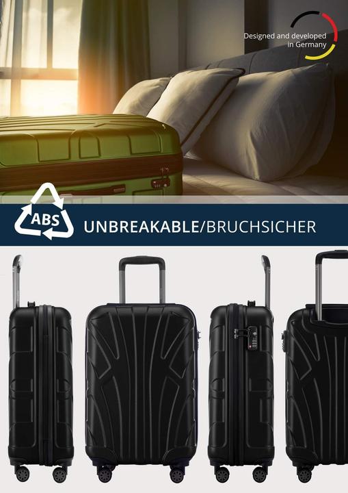 Image du produit Suitline Handgepäck Hartschalen-Koffer (34 l, Bagage à main (jusqu'à 50l))