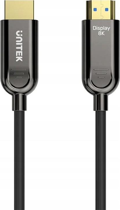 Actual product image Unitek Optical cable HDMI 2.1 AOC C11085GY01-15M (15 m, HDMI)