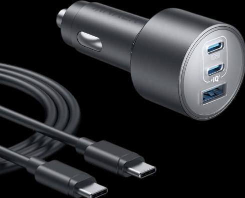 Immagine prodotto Anker CARICABATTERIE DA AUTO (167,5W, 3 PORTE) CON