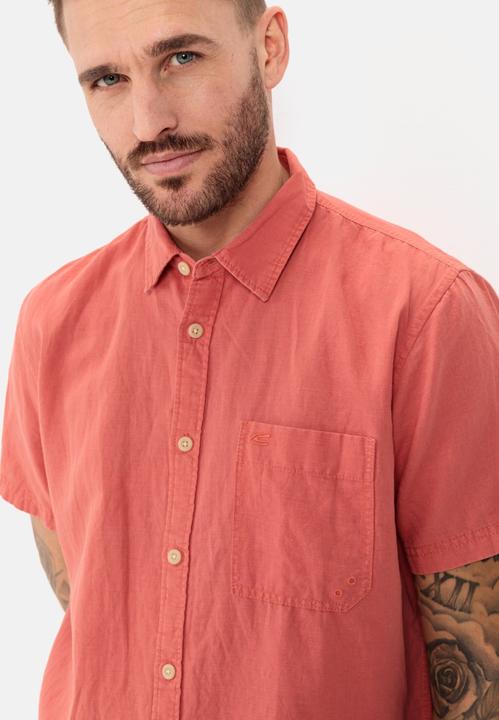 Actual product image Camel Active Short sleeve shirt in a linen-cotton mix (6XL)