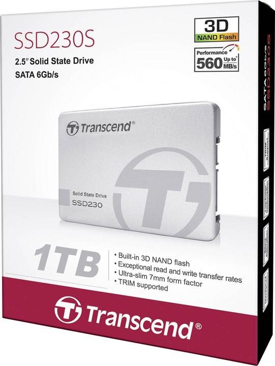 Actual product image Transcend SSD230S (1000 GB, 2.5")