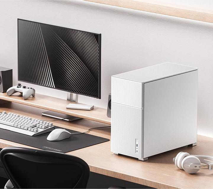 Produktbild Jonsbo D41 MESH White (mATX, DTX, Mini-ITX, ATX)