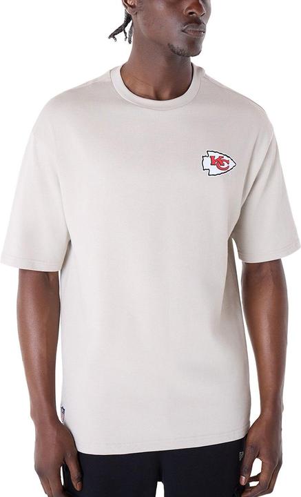 New Era NFL Shirt - BACKPRINT Kansas City Chiefs stone (L)