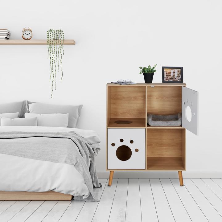 Actual product image Relaxdays Cat cabinet (Dog)