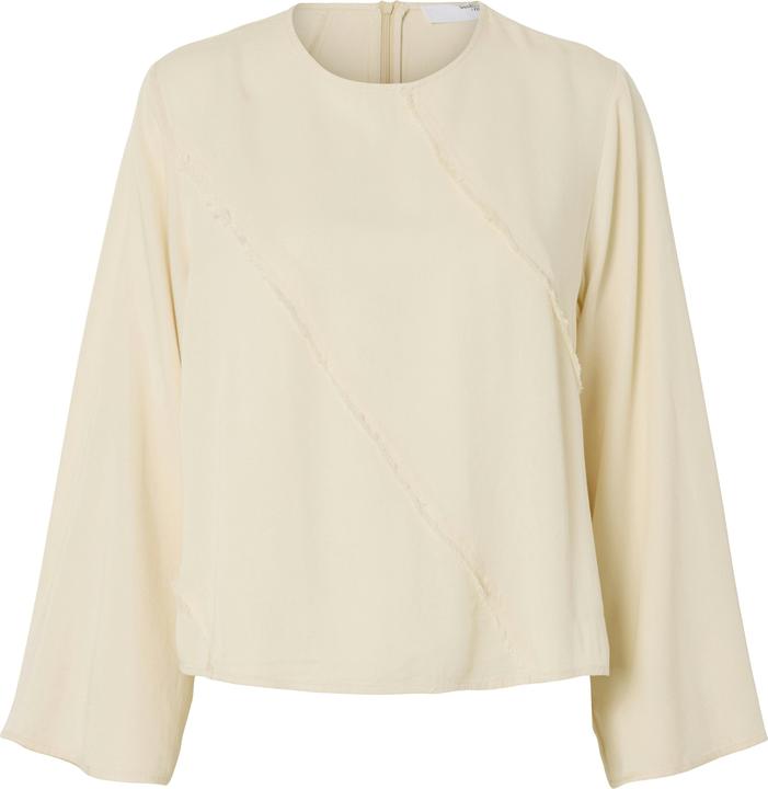 Image du produit Selected Femme Rundhals Oberteil mit langen Ärmeln (42)