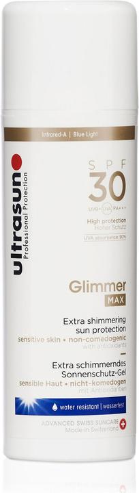 Image du produit Ultrasun Glimmer MAX (Gel solaire, SPF 30, 150 ml, 230 g)