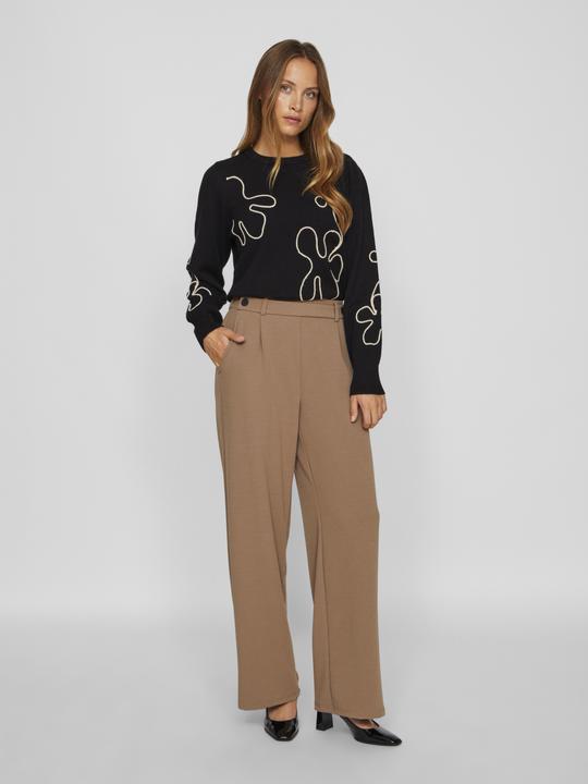 Image du produit Vila Pantalon taille haute à jambe large (XS)