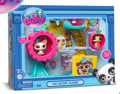 Produktbild Littlest Pet Shop LPS Fun Factory Spielplatz Spielset