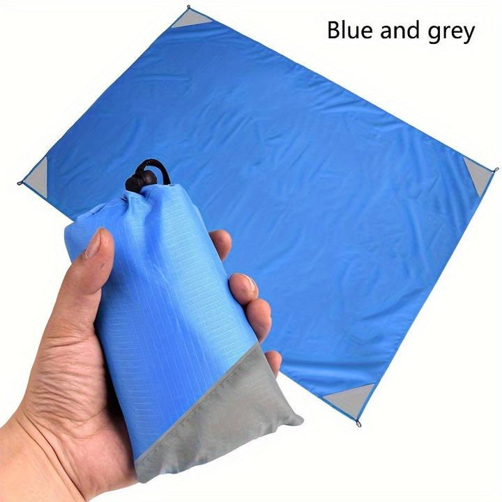 Produktbild Alopini 1 Stück Outdoor-Campingmatte, Picknickmatte und Strandmatte mit Kordelzugtaschen, superleicht und
