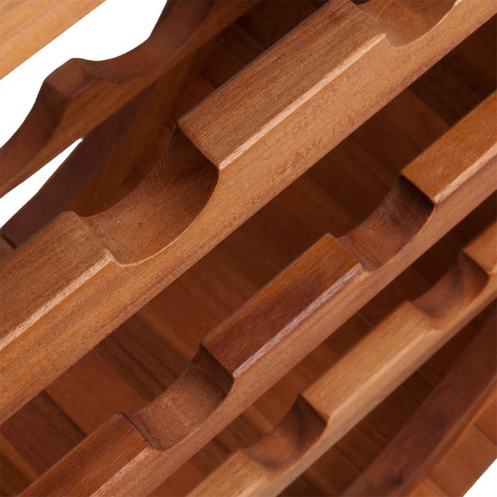 Image du produit Casaria Casier à vin en bois (90 x 50 x 30 cm)