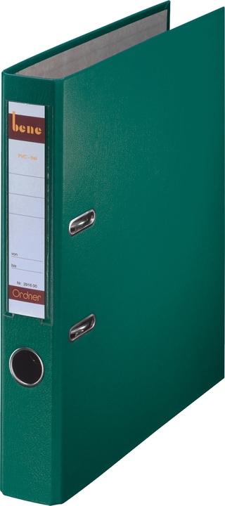 Actual product image Leitz Folder No.1, PP-laminated, insertable spine label, A4, 52 mm, green 1 (A4, 52 mm, 1 Piece)
