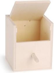 Actual product image Fauna WOOD NEST BOX OPEN 10,5X10,5