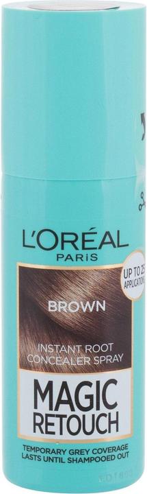 L'Oréal Paris Magic Retouch Instant Root Concealer Spray Hair Color For Women 75 ml (Brown)