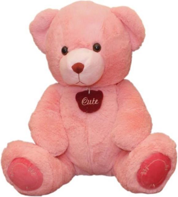 Tullo Olaf teddy bear mascot, pink 34 cm (34 cm)
