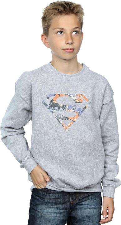 Immagine prodotto Superman Floral Logo 2 Felpa Ragazzi (152, 158)