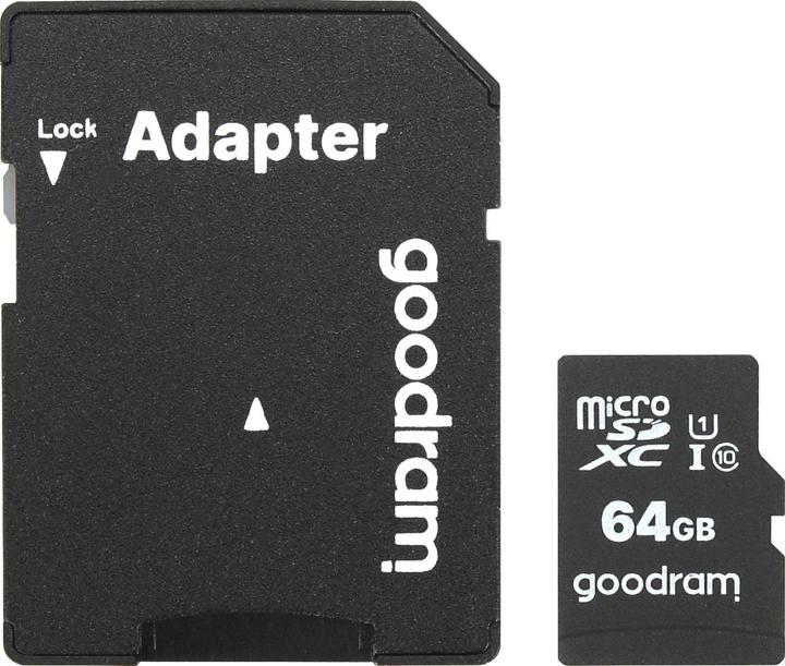 Immagine prodotto Montiss Karta Montis MT072 Micro SDXC 64 GB Classe 10 UHS-I/U1 (MT072-64) (64 GB, microSDXC, U1, UHS-I)