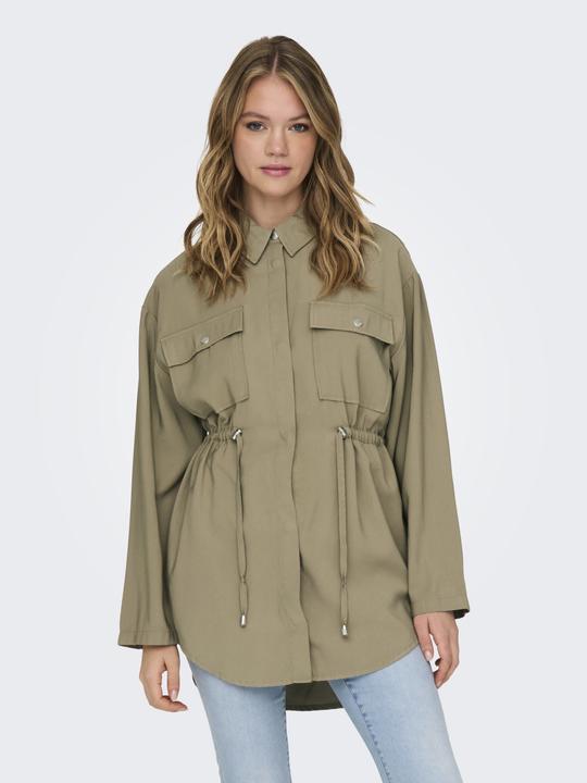 Actual product image Only Fly-away collar coat jacket (XXL)