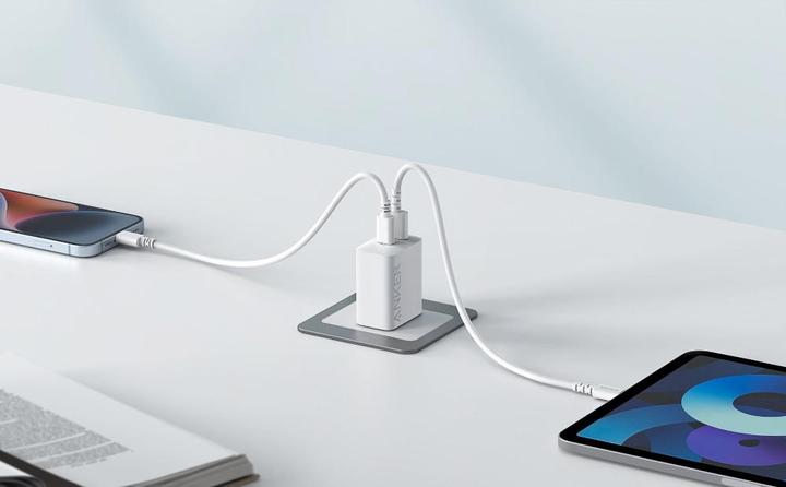 Produktbild Anker 20W USB-C und USB-A Anschluss 2-Ports Wandladegerät (20 W)