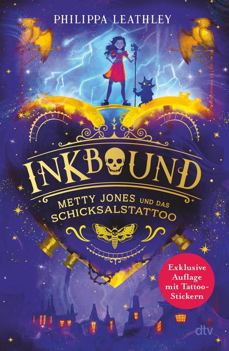 Produktbild Inkbound – Metty Jones und das Schicksalstattoo (Deutsch, Philippa Leathley, Wolfram Ströle, 2025)