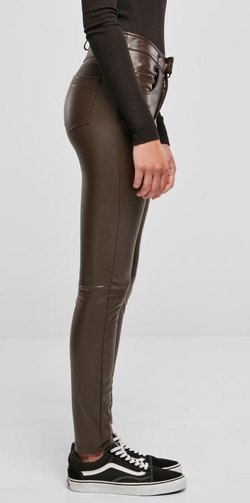 Immagine prodotto Urban Classics Ladies Mid Waist Synthetic Leather Pants (27)
