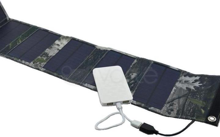 Image du produit Sunen PowerNeed Solar Charger 9W, camouflage (9 W)