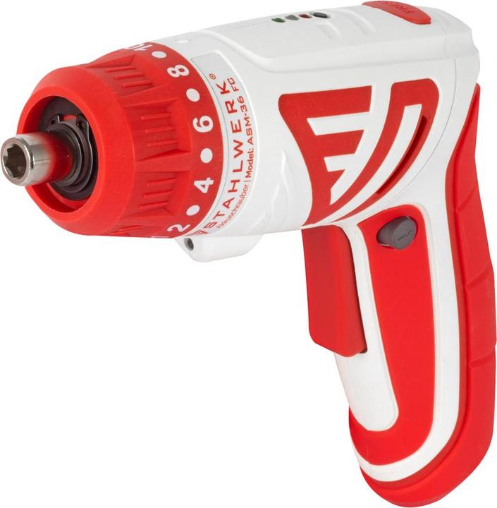 Image du produit Stahlwerk Visseuse sans fil ASM-36 FC Köln Edition Visseuse à tige compacte 3,6 V (Alimentation via port USB)