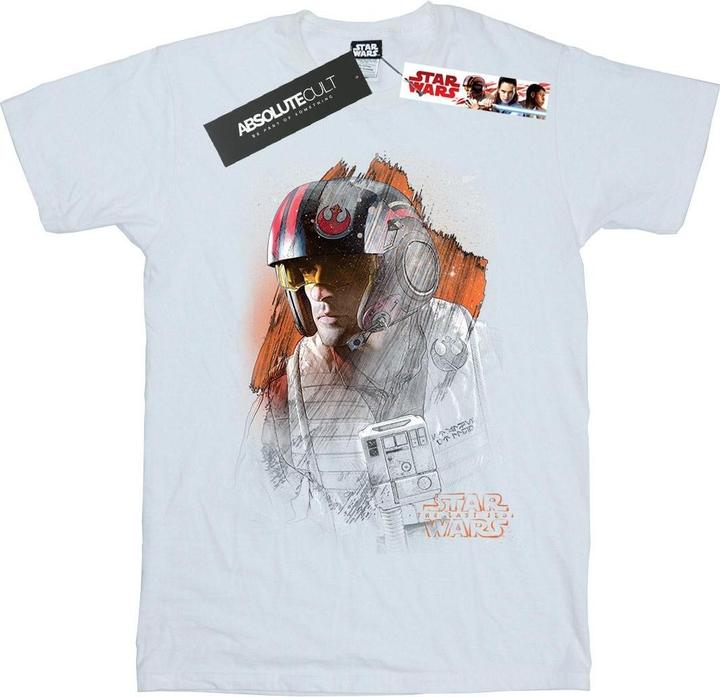 Produktbild Star Wars The Last Jedi Poe Dameron Brushed TShirt (3XL)