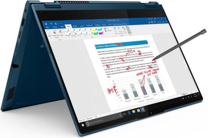 Produktbild Lenovo ThinkBook 14s Yoga G2 laptop 21DM002LPB W11Pro i5-1235U (Intel Core i5-1235U, 8 GB, 512 GB)