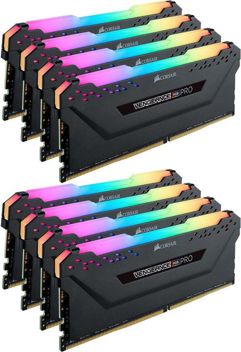 Produktbild Corsair Vengeance RGB Pro (8 x 32GB, 3200 MHz, DDR4-RAM, DIMM)