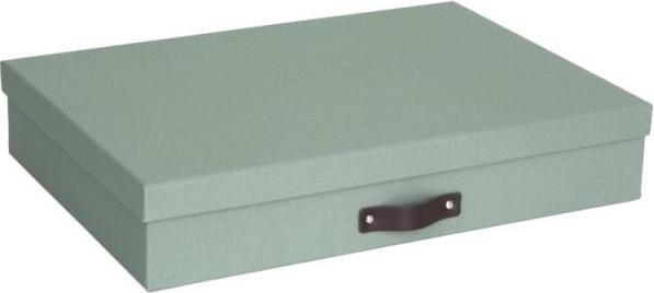Immagine prodotto Bigso Coprire la scatola di lino Sverker Soft Teal