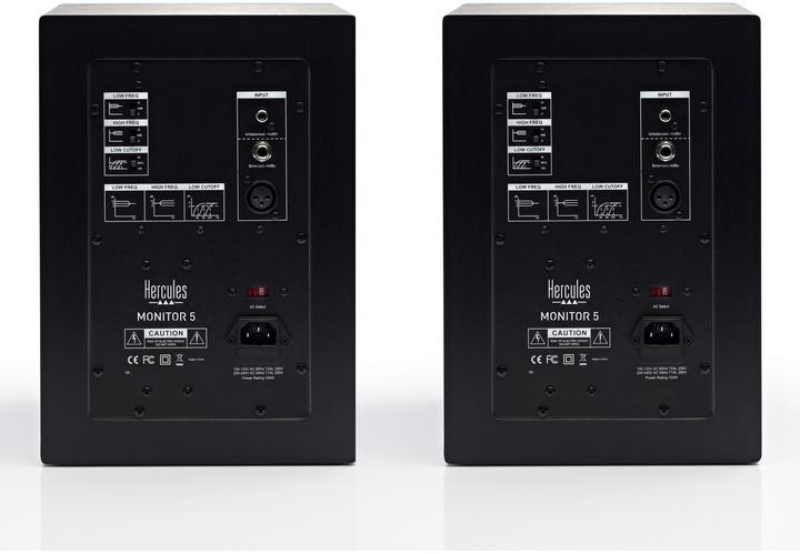 Actual product image Hercules DJ Monitor 5 (Active, Pair, 2x 80 W)