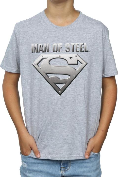Immagine prodotto Superman Man Of Steel Shield Maglietta Ragazzi (140, 146)