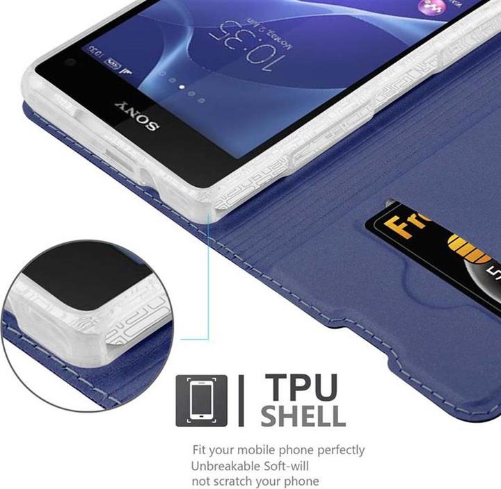 Image du produit Cadorabo Book Classy Style Cover (Sony Xperia Z1 Compact)