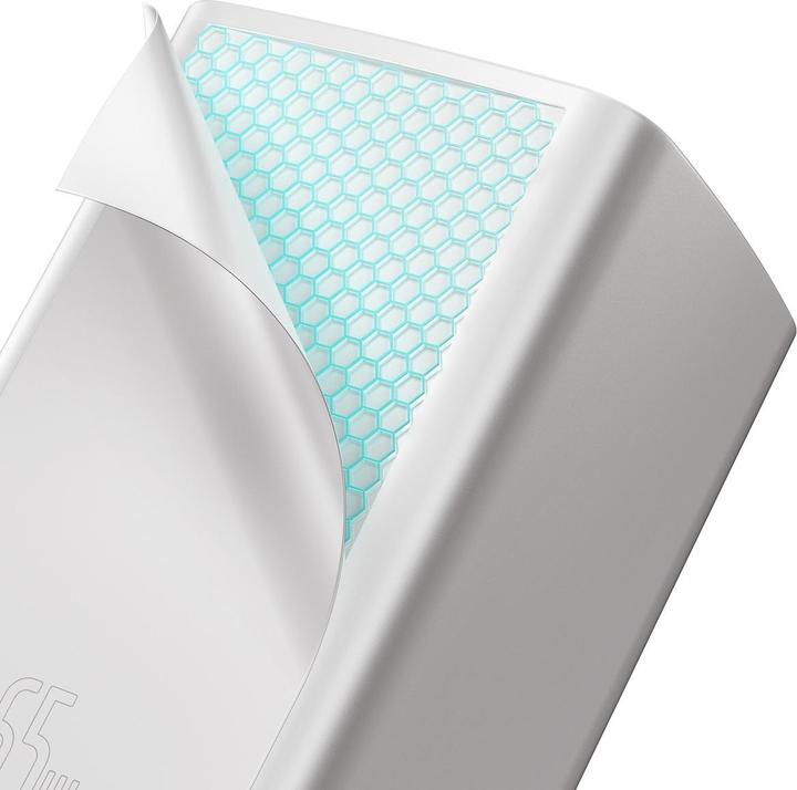 Immagine prodotto Baseus Caricabatterie rapido GaN2 LiteC+U 65W EU Bianco (65 W)