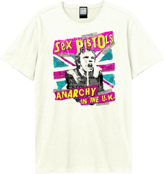 Actual product image Amplified Unisex Adult Anarchy In The Uk Sex Pistols T-Shirt (XS)