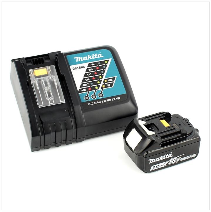 Actual product image Makita DJV 180 RF1J Battery jigsaw 18V + 1x battery 3.0Ah + charger + Makpac