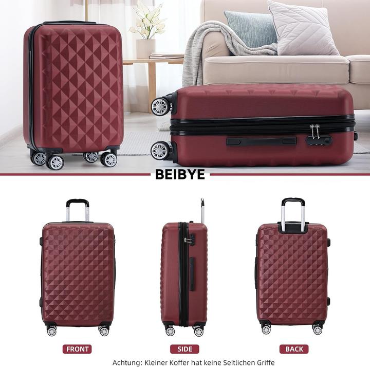 Actual product image Beibye Hartschalen-Reisekoffer (115 l, XL (from 140l))