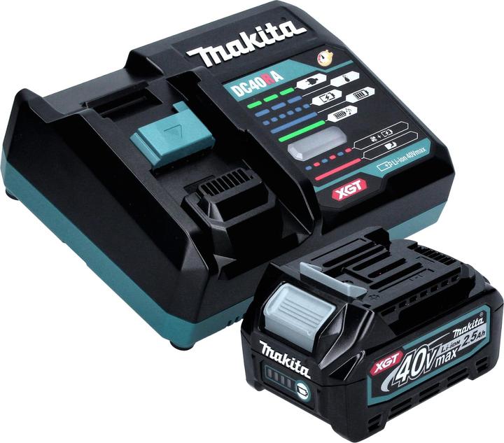 Produktbild Makita RP 001 GD101 Akku Oberfräse 40 V max. 12 mm Brushless + 1x Akku 2,5 Ah + Ladegerät + Makpac