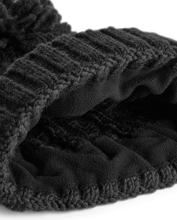 Image du produit Beechfield Bonnet à pompon Unsiex avec motif torsadé Adultes (Taille unique)