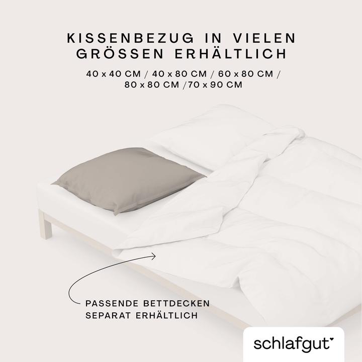 Immagine prodotto schlafgut Woven Satin (Copripiumino, 80 x 80 cm)