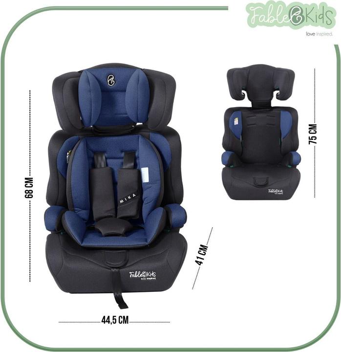 Immagine prodotto FableKids Autokindersitz (Seggiolino per bambini, ECE R129/i-Size Standard)