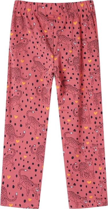 Produktbild VidaXL Kinderpyjama mit Langen Ärmeln Altrosa 104,Material: 95 (104)