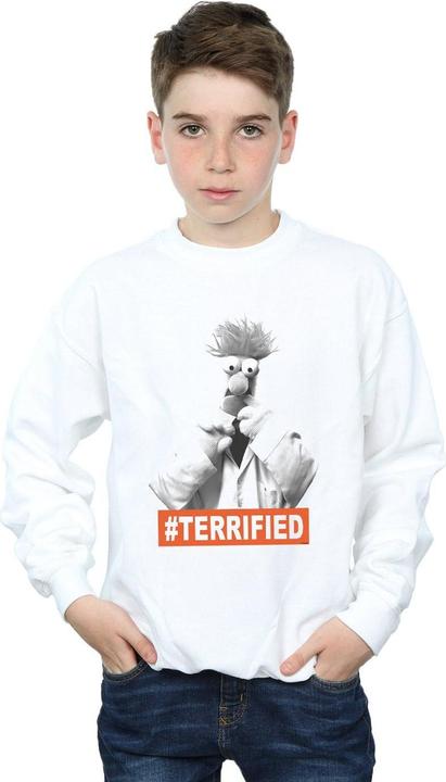 Immagine prodotto Disney The Muppets Beaker Terrified Felpa Ragazzi (152, 158)