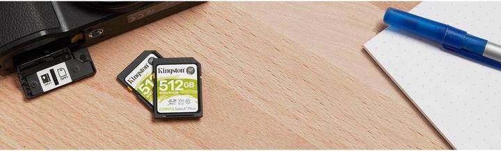 Actual product image Kingston Canvas Select Plus (512 GB, SDXC, U3, UHS-I)