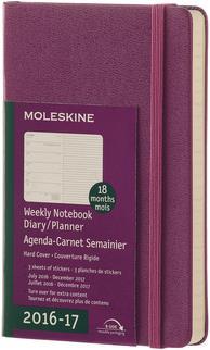 Immagine prodotto Moleskine Calendario settimanale delle note 18M (A6, Inglese)