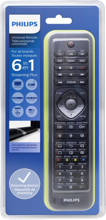 Actual product image Philips SRP5016/10 (Universal remote control, Infrared)