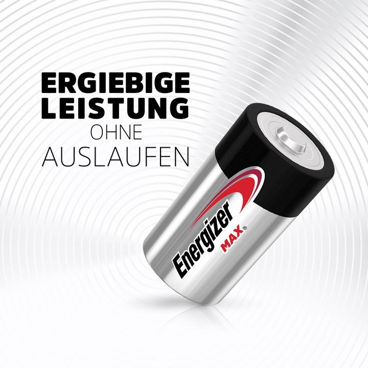 Immagine prodotto Energizer Max Alcalina (2 pz., D)