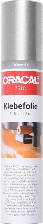 Image du produit Orafol Film vinyle Oracal 751C gris argent (1 x)
