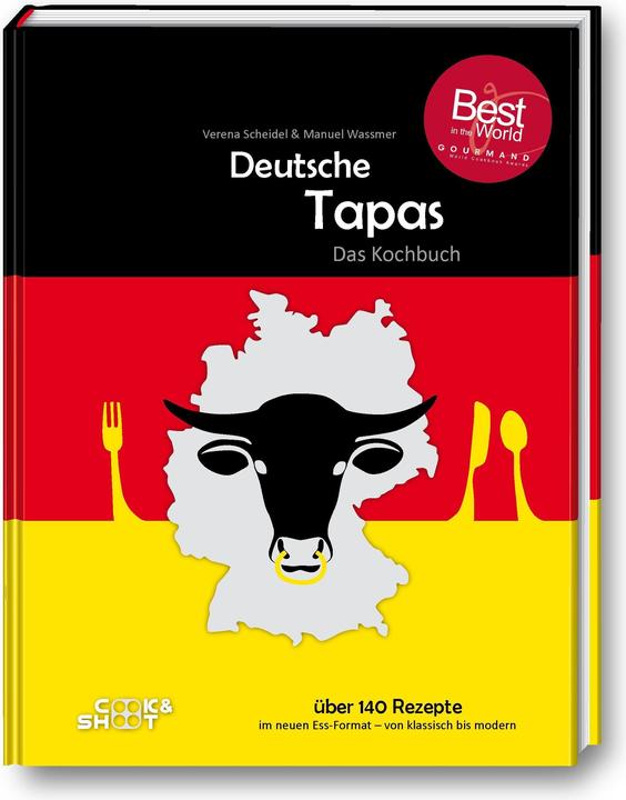 Image du produit Deutsche Tapas - 'Beste Kochbuchserie des Jahres' (Allemand, Manuel Wassmer, Verena Scheidel, 2019)